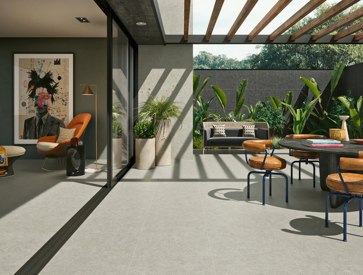 Carrelage intérieur et extérieur : peut-on utiliser le même carrelage ?